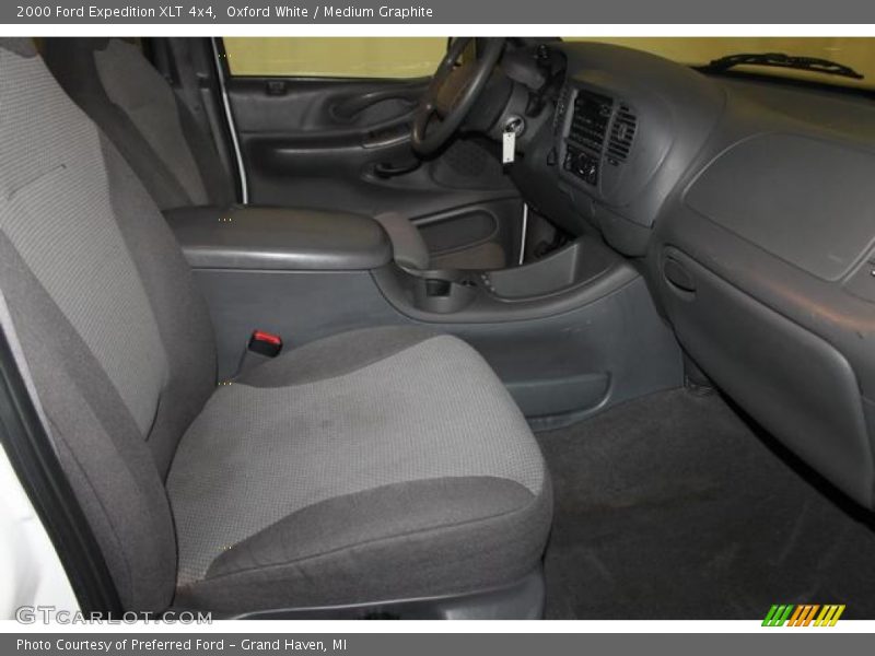 Oxford White / Medium Graphite 2000 Ford Expedition XLT 4x4