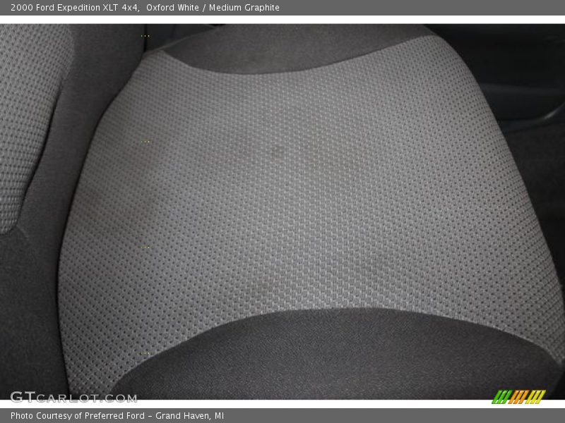 Oxford White / Medium Graphite 2000 Ford Expedition XLT 4x4