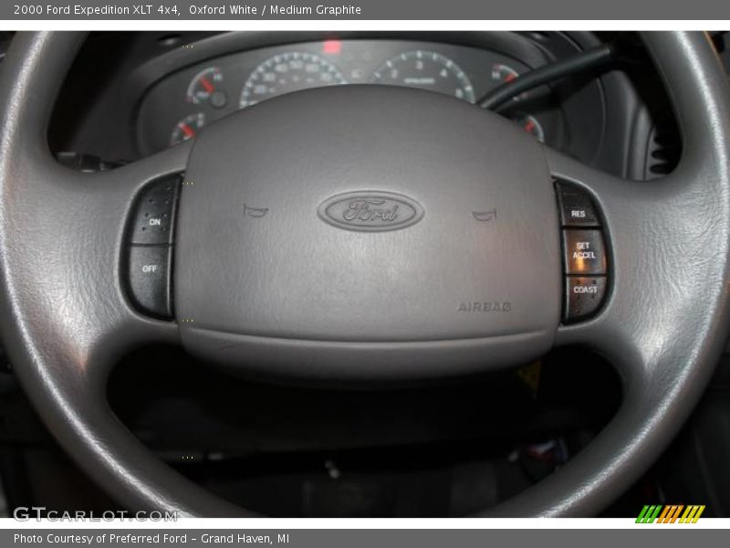 Oxford White / Medium Graphite 2000 Ford Expedition XLT 4x4