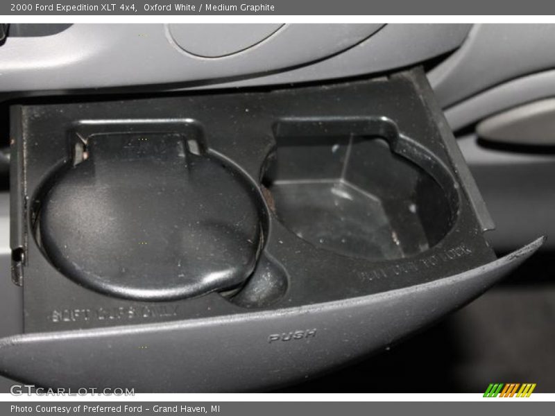 Oxford White / Medium Graphite 2000 Ford Expedition XLT 4x4