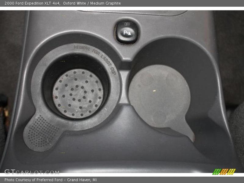 Oxford White / Medium Graphite 2000 Ford Expedition XLT 4x4