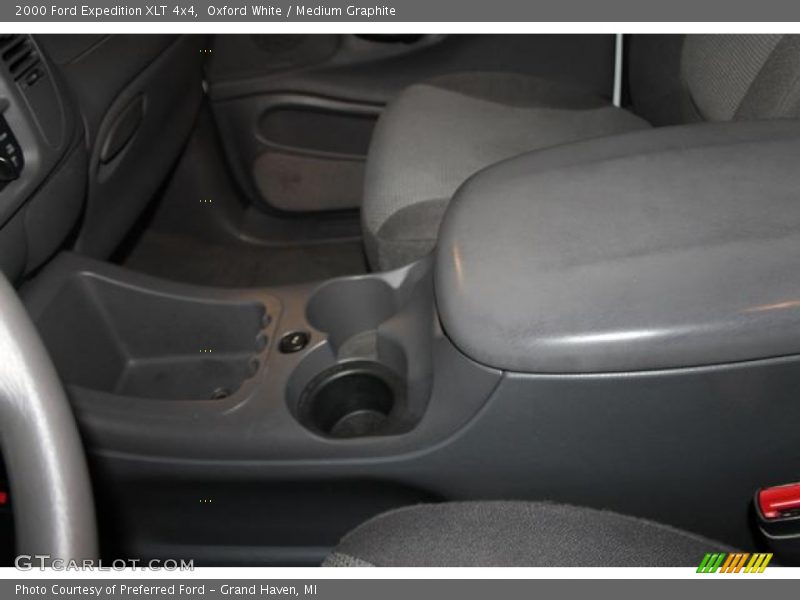 Oxford White / Medium Graphite 2000 Ford Expedition XLT 4x4