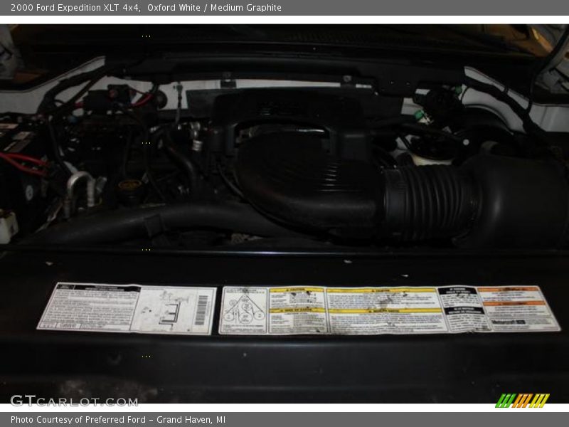 Oxford White / Medium Graphite 2000 Ford Expedition XLT 4x4