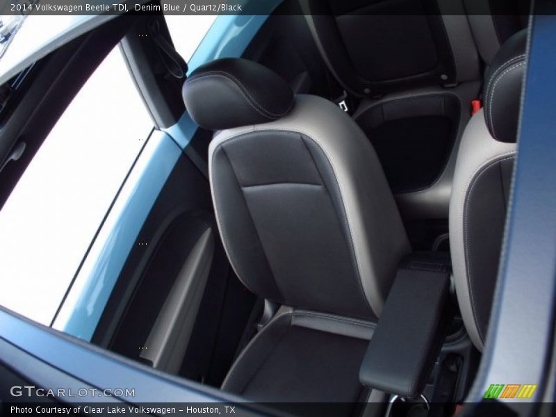 Denim Blue / Quartz/Black 2014 Volkswagen Beetle TDI
