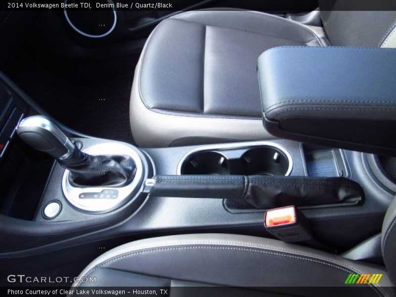 Denim Blue / Quartz/Black 2014 Volkswagen Beetle TDI