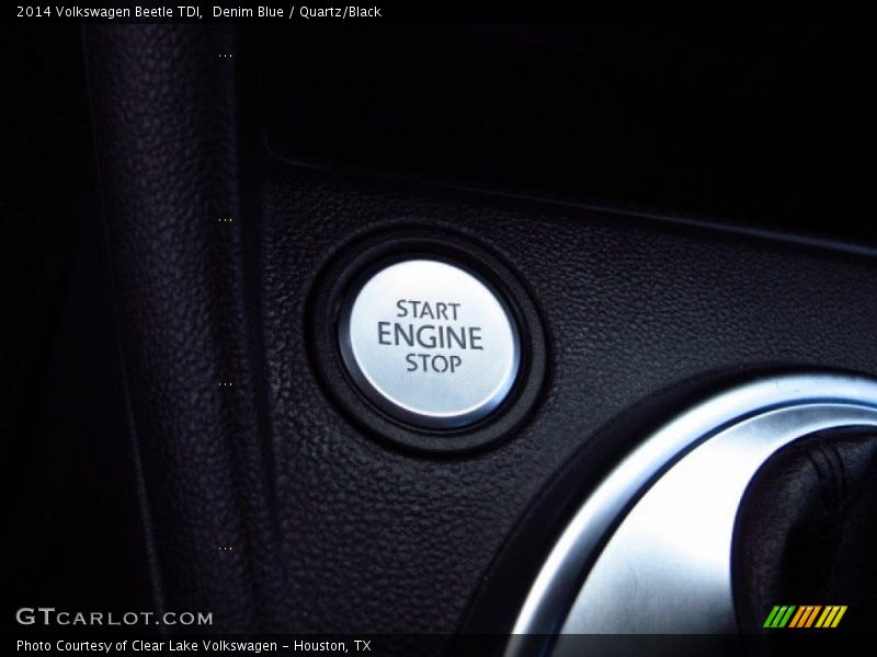 Denim Blue / Quartz/Black 2014 Volkswagen Beetle TDI