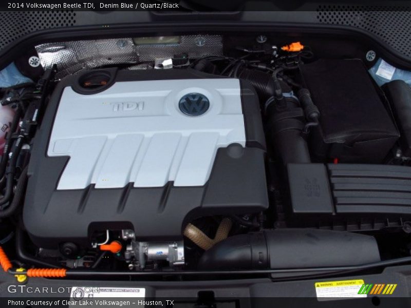  2014 Beetle TDI Engine - 2.0 Liter TDI DOHC 16-Valve Turbo-Diesel 4 Cylinder