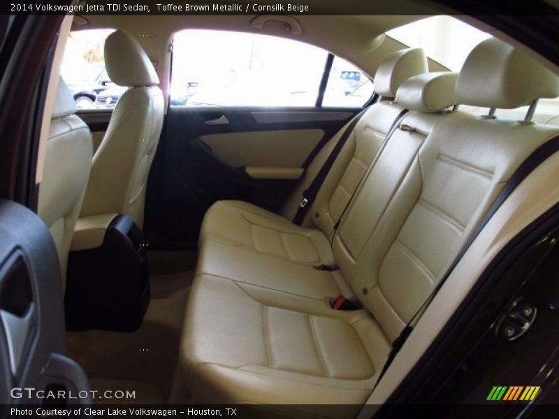 Toffee Brown Metallic / Cornsilk Beige 2014 Volkswagen Jetta TDI Sedan