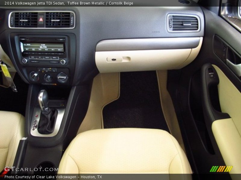 Toffee Brown Metallic / Cornsilk Beige 2014 Volkswagen Jetta TDI Sedan