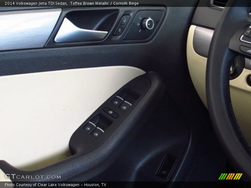 Toffee Brown Metallic / Cornsilk Beige 2014 Volkswagen Jetta TDI Sedan