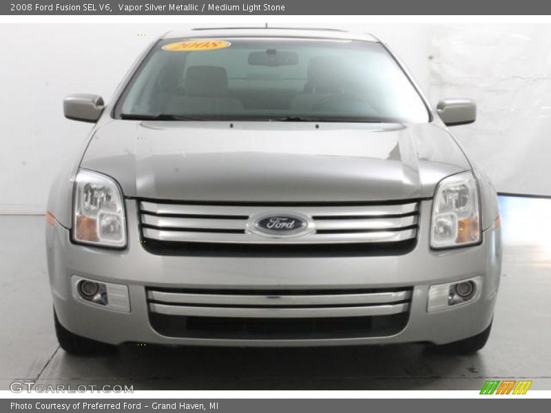 Vapor Silver Metallic / Medium Light Stone 2008 Ford Fusion SEL V6