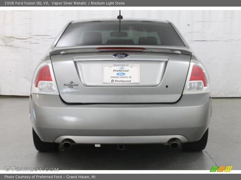 Vapor Silver Metallic / Medium Light Stone 2008 Ford Fusion SEL V6