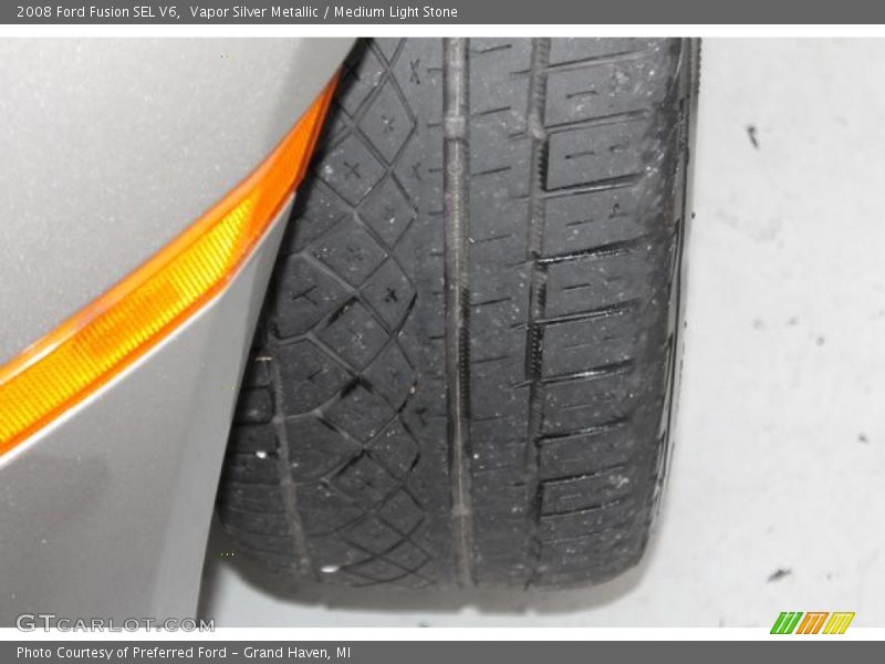 Vapor Silver Metallic / Medium Light Stone 2008 Ford Fusion SEL V6