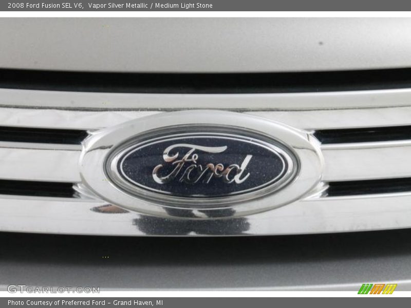 Vapor Silver Metallic / Medium Light Stone 2008 Ford Fusion SEL V6