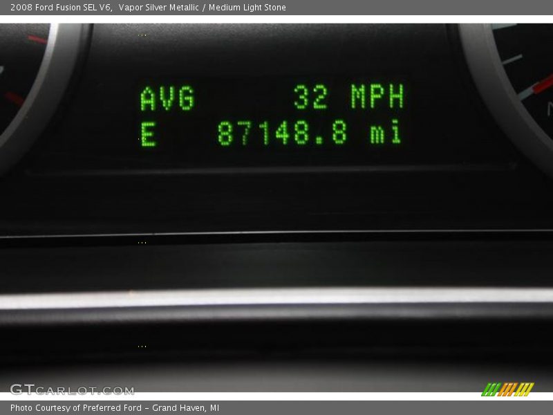 Vapor Silver Metallic / Medium Light Stone 2008 Ford Fusion SEL V6