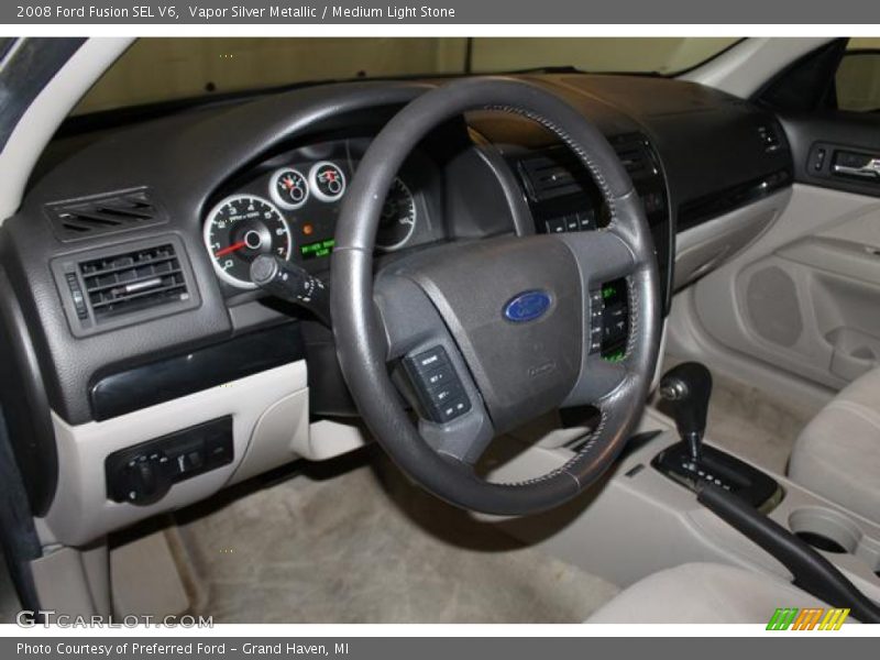 Vapor Silver Metallic / Medium Light Stone 2008 Ford Fusion SEL V6