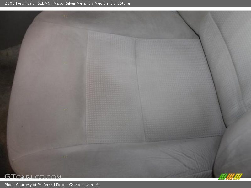 Vapor Silver Metallic / Medium Light Stone 2008 Ford Fusion SEL V6