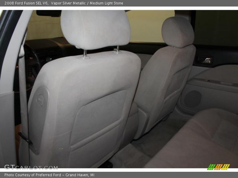 Vapor Silver Metallic / Medium Light Stone 2008 Ford Fusion SEL V6