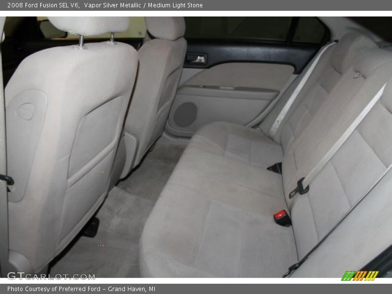 Vapor Silver Metallic / Medium Light Stone 2008 Ford Fusion SEL V6