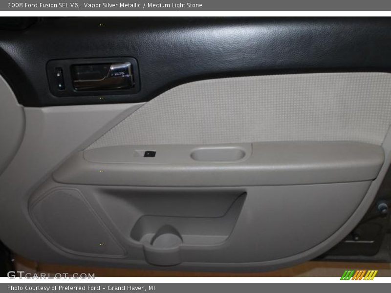 Vapor Silver Metallic / Medium Light Stone 2008 Ford Fusion SEL V6