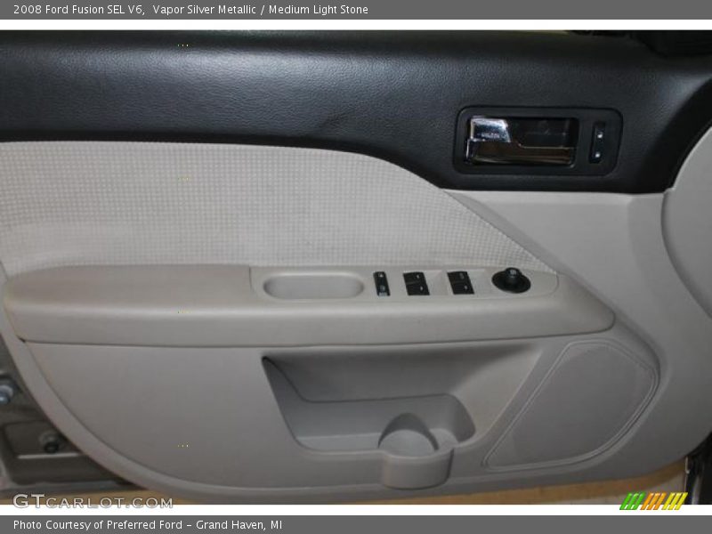 Vapor Silver Metallic / Medium Light Stone 2008 Ford Fusion SEL V6