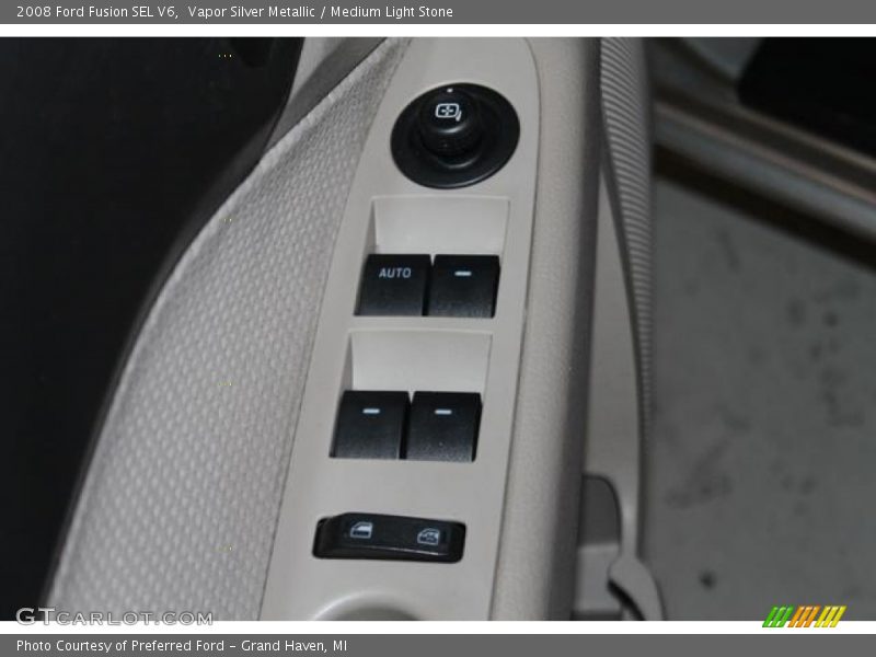 Vapor Silver Metallic / Medium Light Stone 2008 Ford Fusion SEL V6