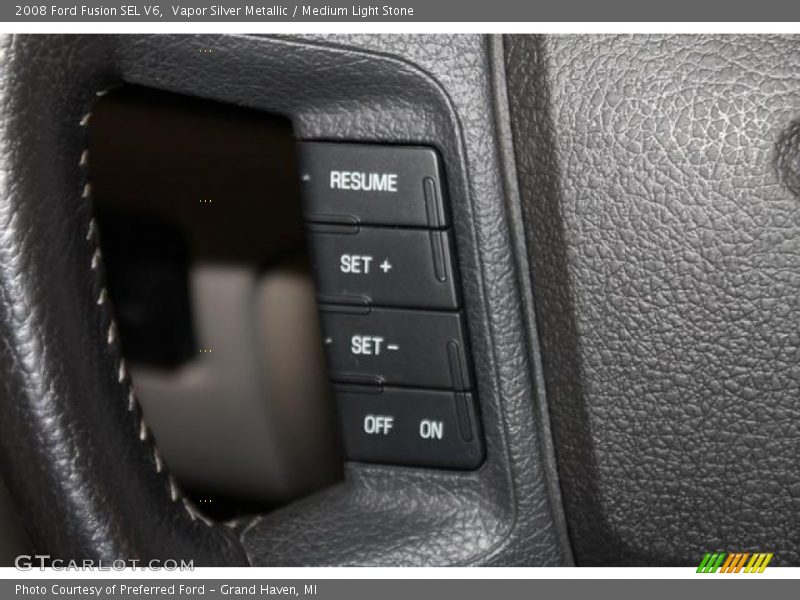 Vapor Silver Metallic / Medium Light Stone 2008 Ford Fusion SEL V6