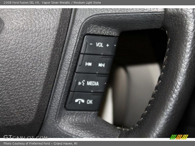 Vapor Silver Metallic / Medium Light Stone 2008 Ford Fusion SEL V6