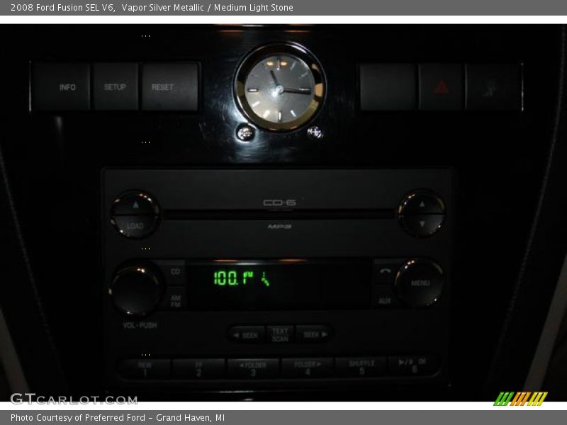 Vapor Silver Metallic / Medium Light Stone 2008 Ford Fusion SEL V6