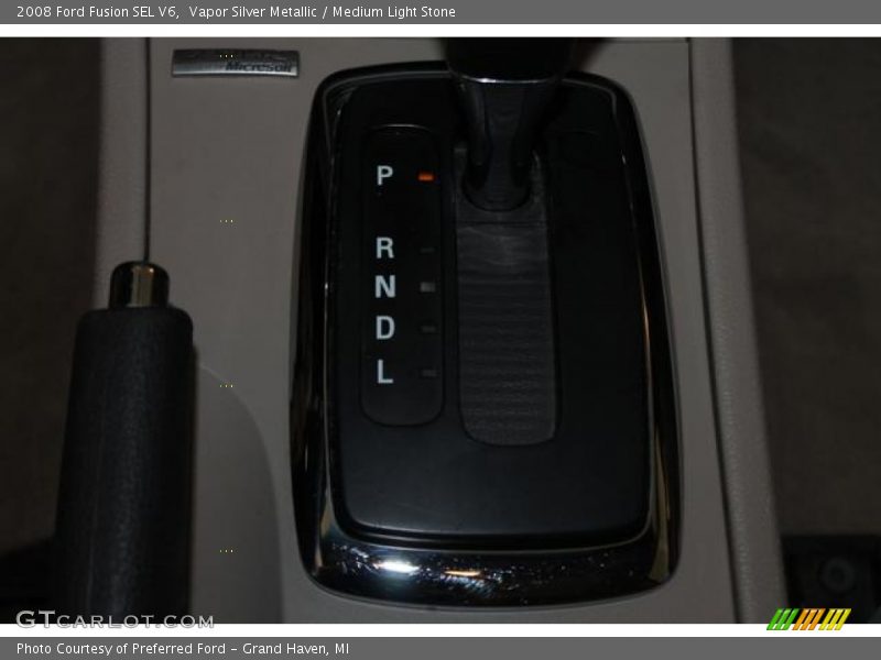 Vapor Silver Metallic / Medium Light Stone 2008 Ford Fusion SEL V6