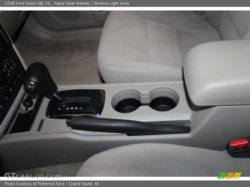 Vapor Silver Metallic / Medium Light Stone 2008 Ford Fusion SEL V6
