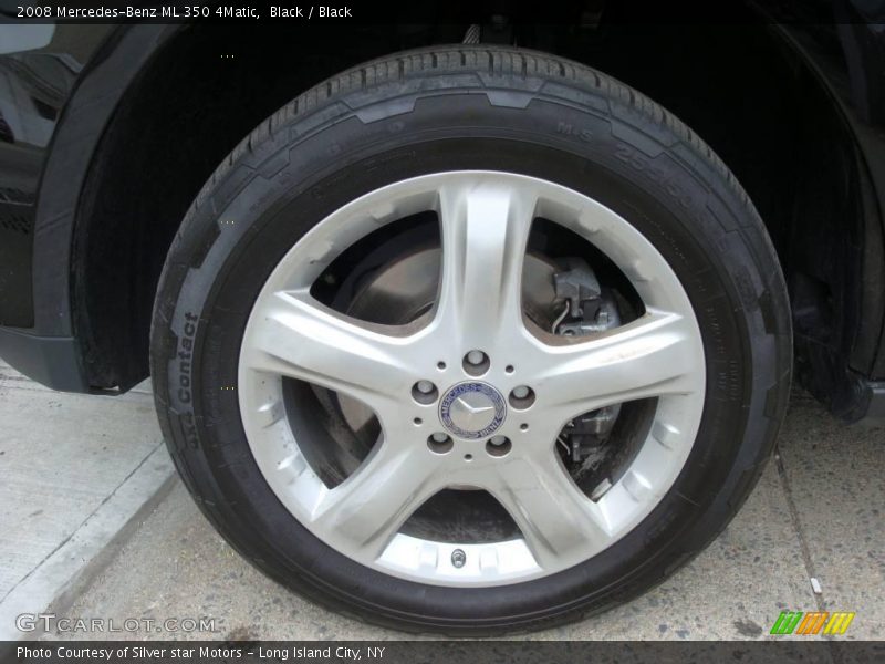 Black / Black 2008 Mercedes-Benz ML 350 4Matic