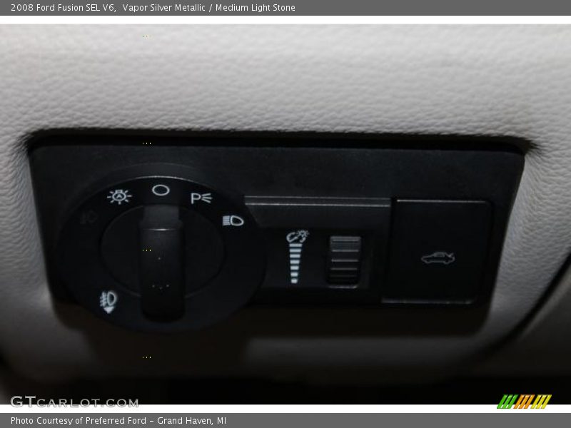 Vapor Silver Metallic / Medium Light Stone 2008 Ford Fusion SEL V6