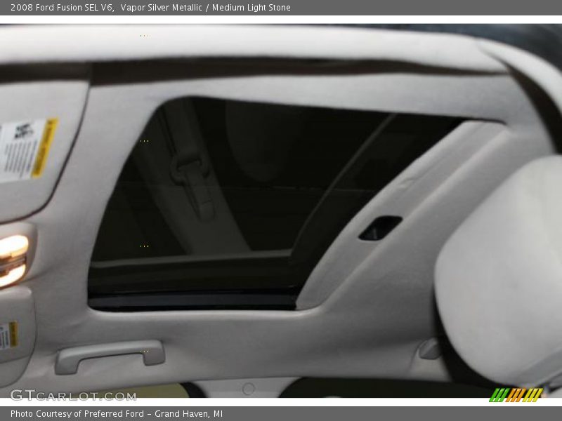 Vapor Silver Metallic / Medium Light Stone 2008 Ford Fusion SEL V6
