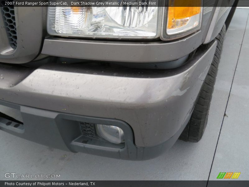 Dark Shadow Grey Metallic / Medium Dark Flint 2007 Ford Ranger Sport SuperCab