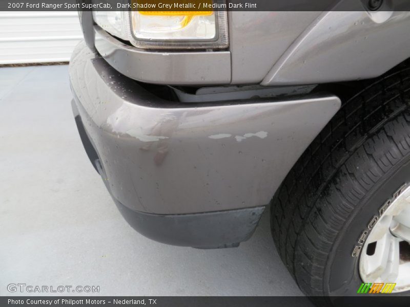 Dark Shadow Grey Metallic / Medium Dark Flint 2007 Ford Ranger Sport SuperCab