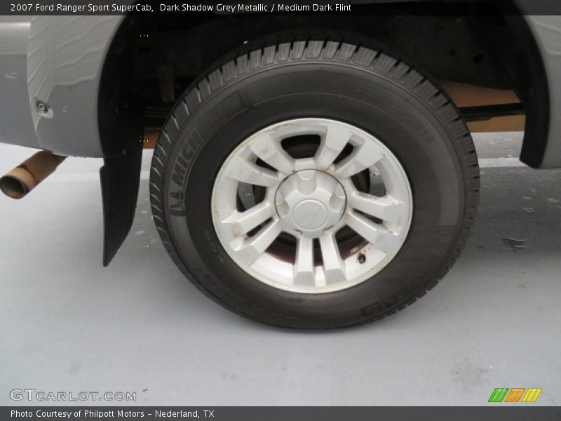 Dark Shadow Grey Metallic / Medium Dark Flint 2007 Ford Ranger Sport SuperCab