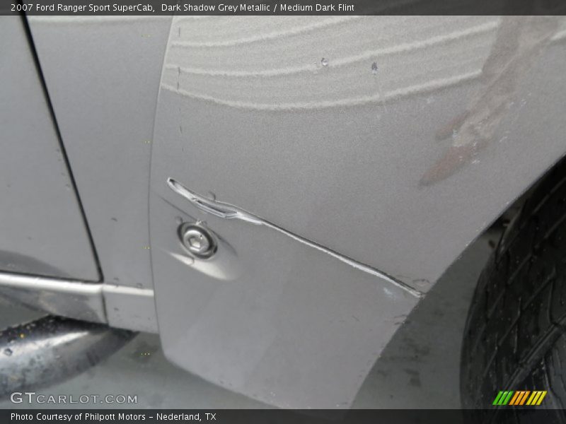 Dark Shadow Grey Metallic / Medium Dark Flint 2007 Ford Ranger Sport SuperCab