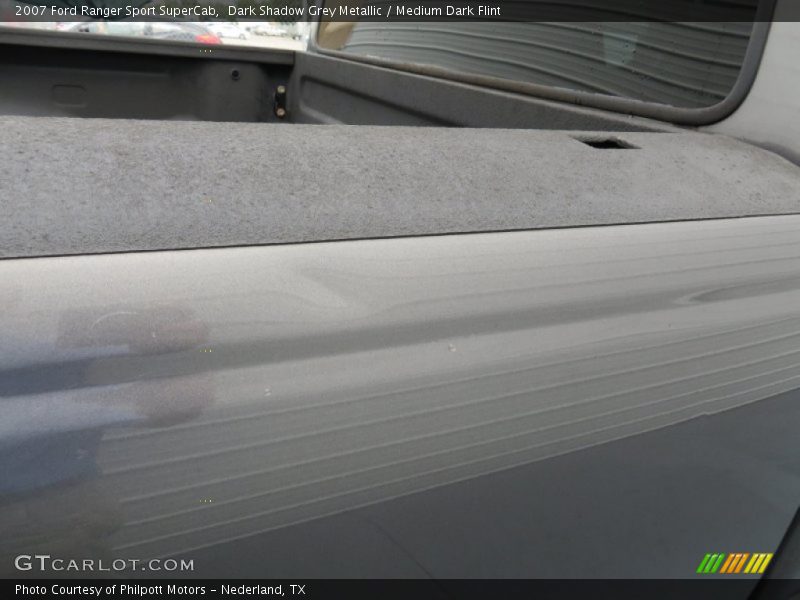Dark Shadow Grey Metallic / Medium Dark Flint 2007 Ford Ranger Sport SuperCab