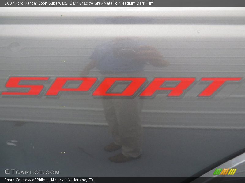 Dark Shadow Grey Metallic / Medium Dark Flint 2007 Ford Ranger Sport SuperCab