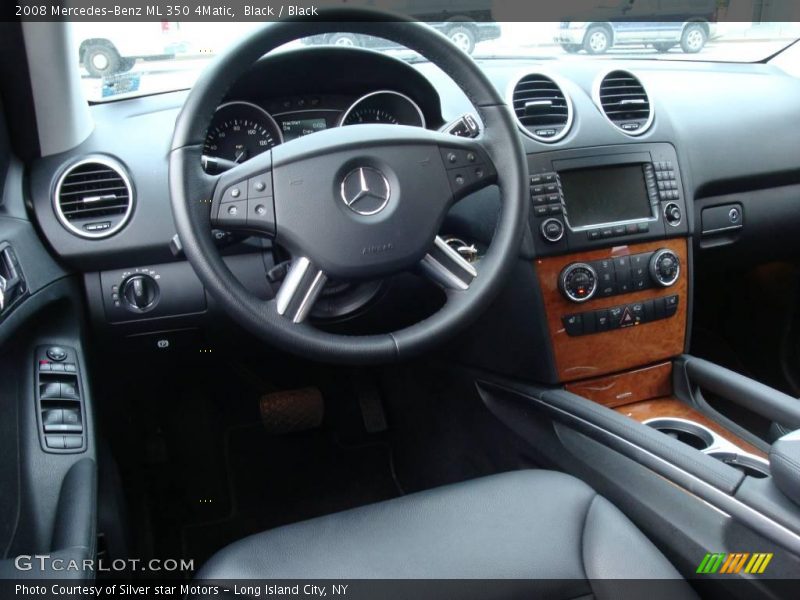 Black / Black 2008 Mercedes-Benz ML 350 4Matic