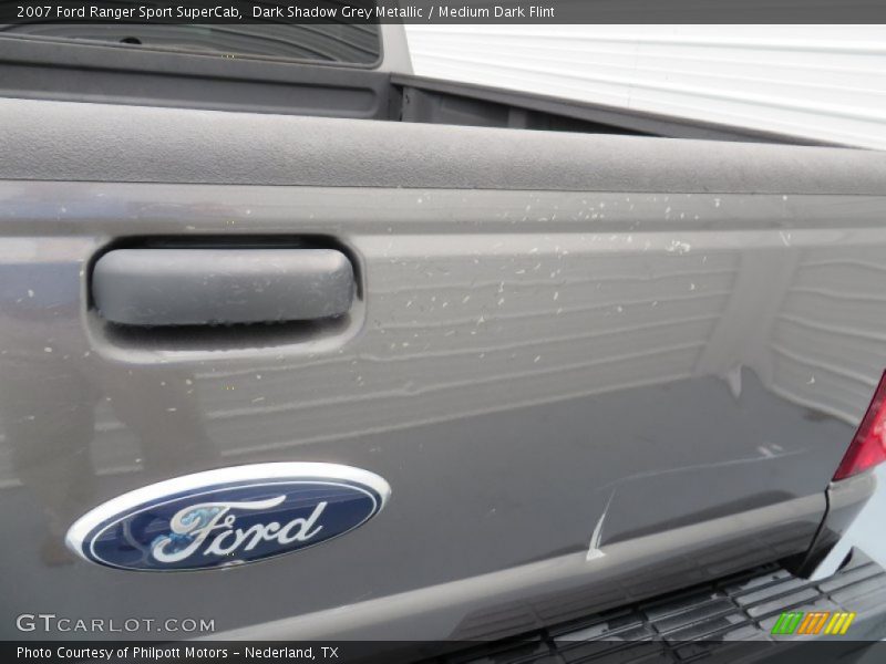 Dark Shadow Grey Metallic / Medium Dark Flint 2007 Ford Ranger Sport SuperCab