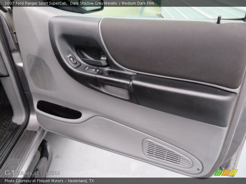 Dark Shadow Grey Metallic / Medium Dark Flint 2007 Ford Ranger Sport SuperCab