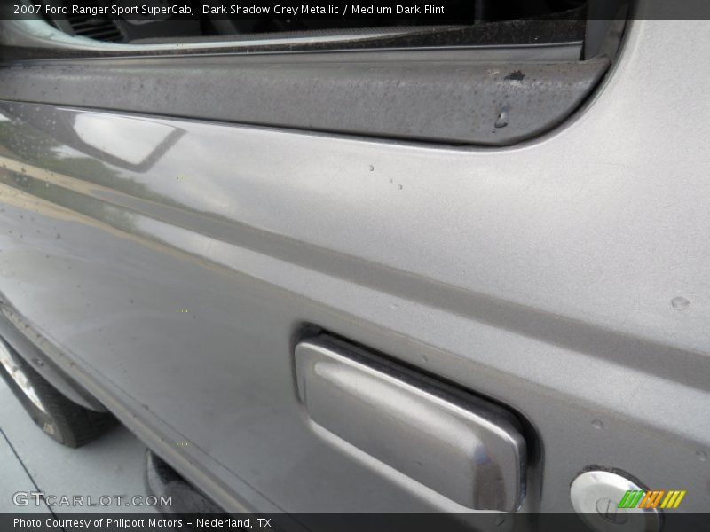 Dark Shadow Grey Metallic / Medium Dark Flint 2007 Ford Ranger Sport SuperCab