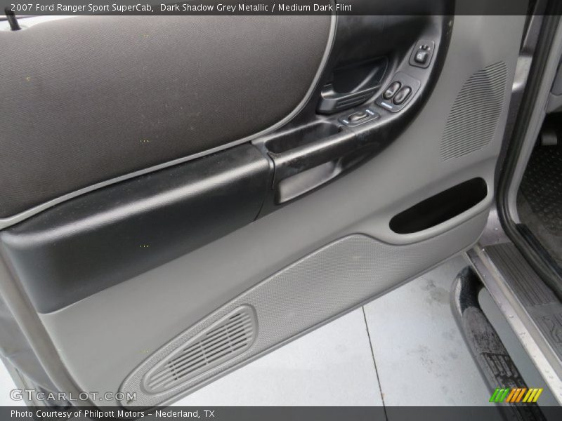 Dark Shadow Grey Metallic / Medium Dark Flint 2007 Ford Ranger Sport SuperCab