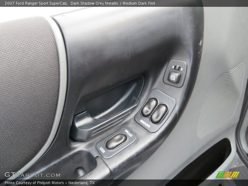 Dark Shadow Grey Metallic / Medium Dark Flint 2007 Ford Ranger Sport SuperCab