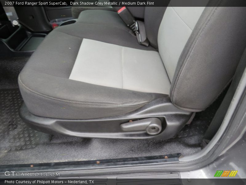 Dark Shadow Grey Metallic / Medium Dark Flint 2007 Ford Ranger Sport SuperCab
