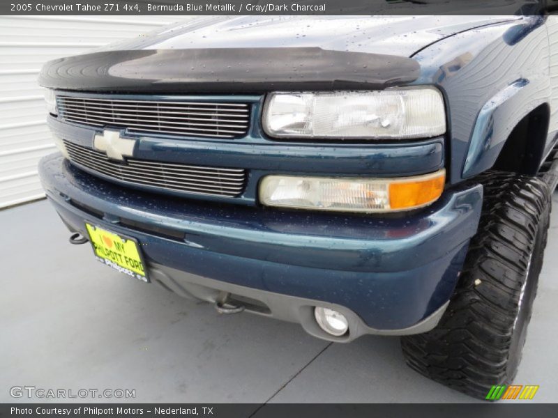 Bermuda Blue Metallic / Gray/Dark Charcoal 2005 Chevrolet Tahoe Z71 4x4