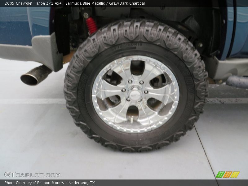 Bermuda Blue Metallic / Gray/Dark Charcoal 2005 Chevrolet Tahoe Z71 4x4