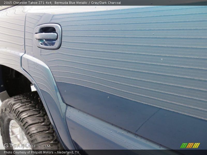 Bermuda Blue Metallic / Gray/Dark Charcoal 2005 Chevrolet Tahoe Z71 4x4